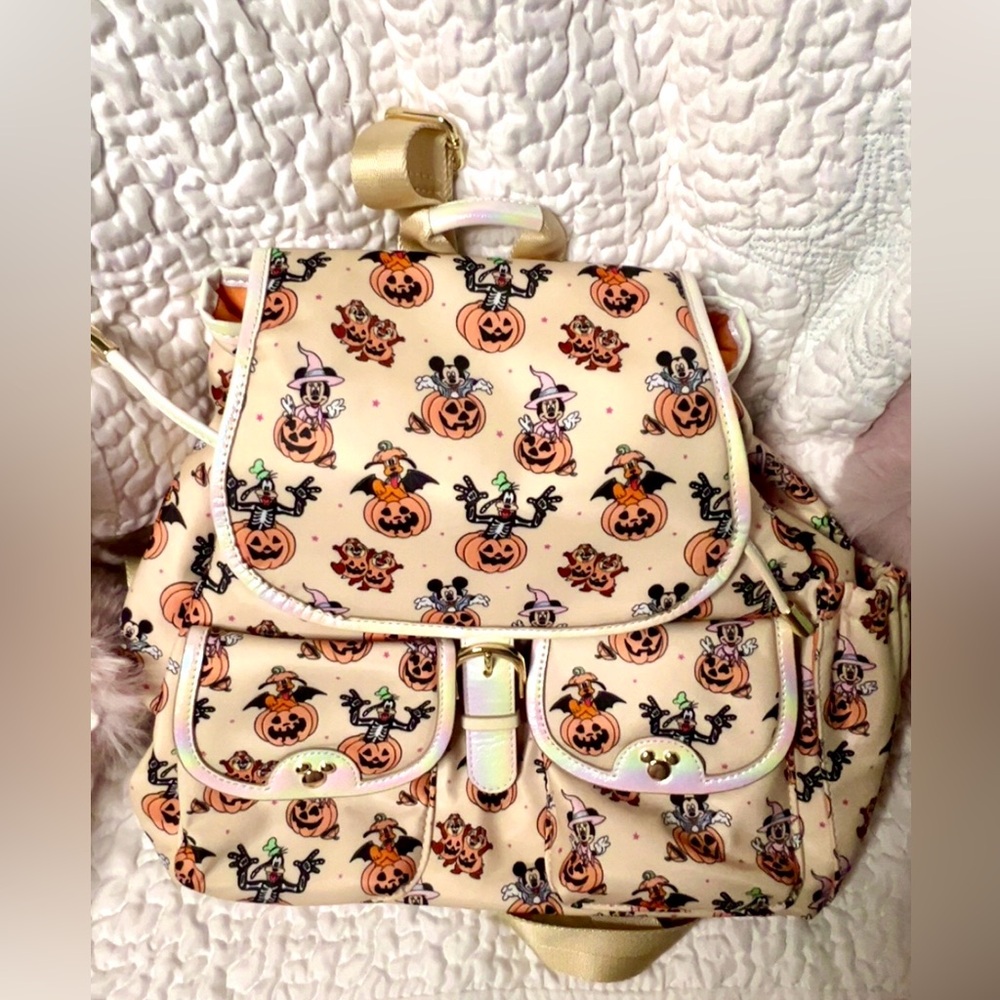 Stoney Clover Lane x Disney Flap Backpack 2025 Halloween Fright Night Friends